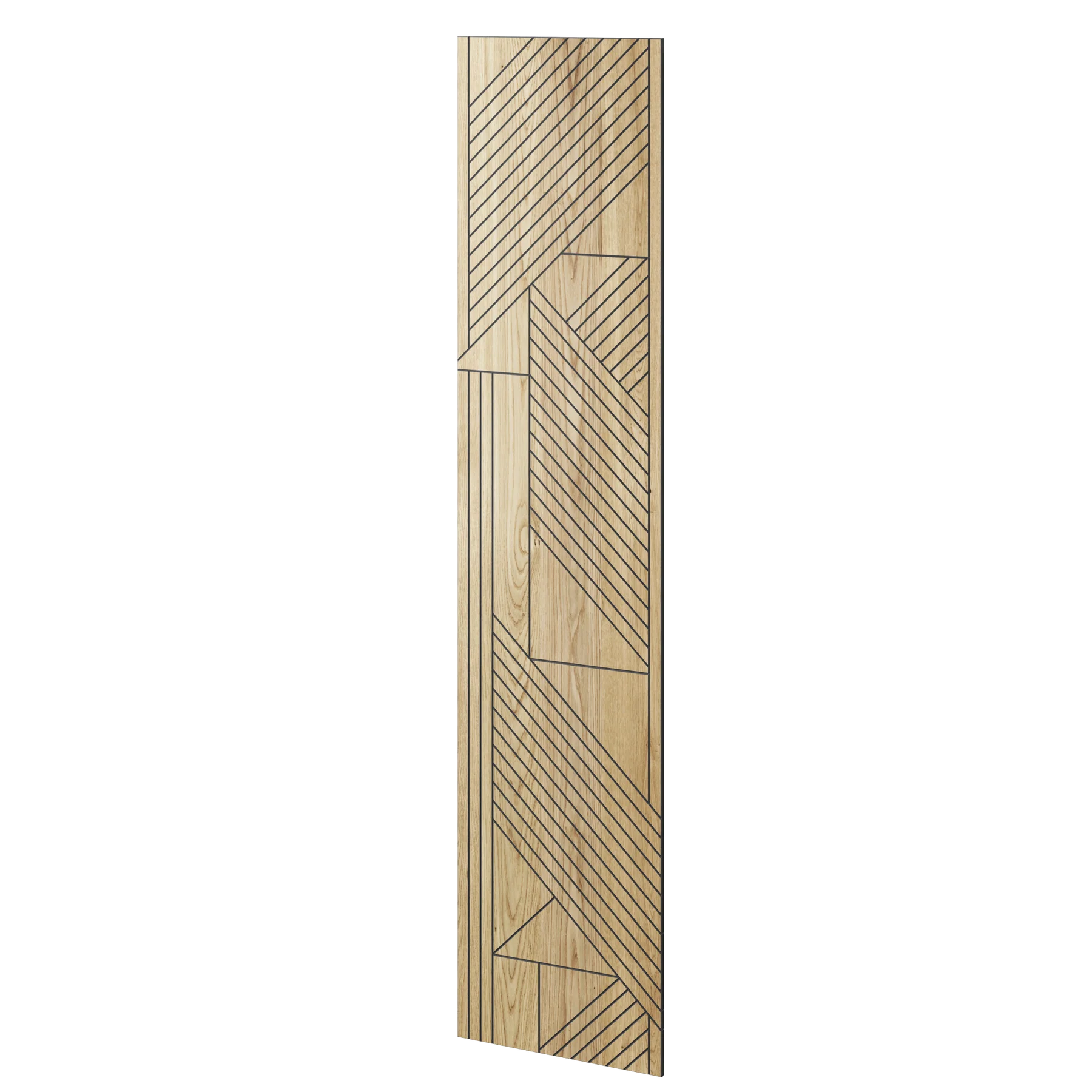 Gefräste Lamellenplatte 60x275