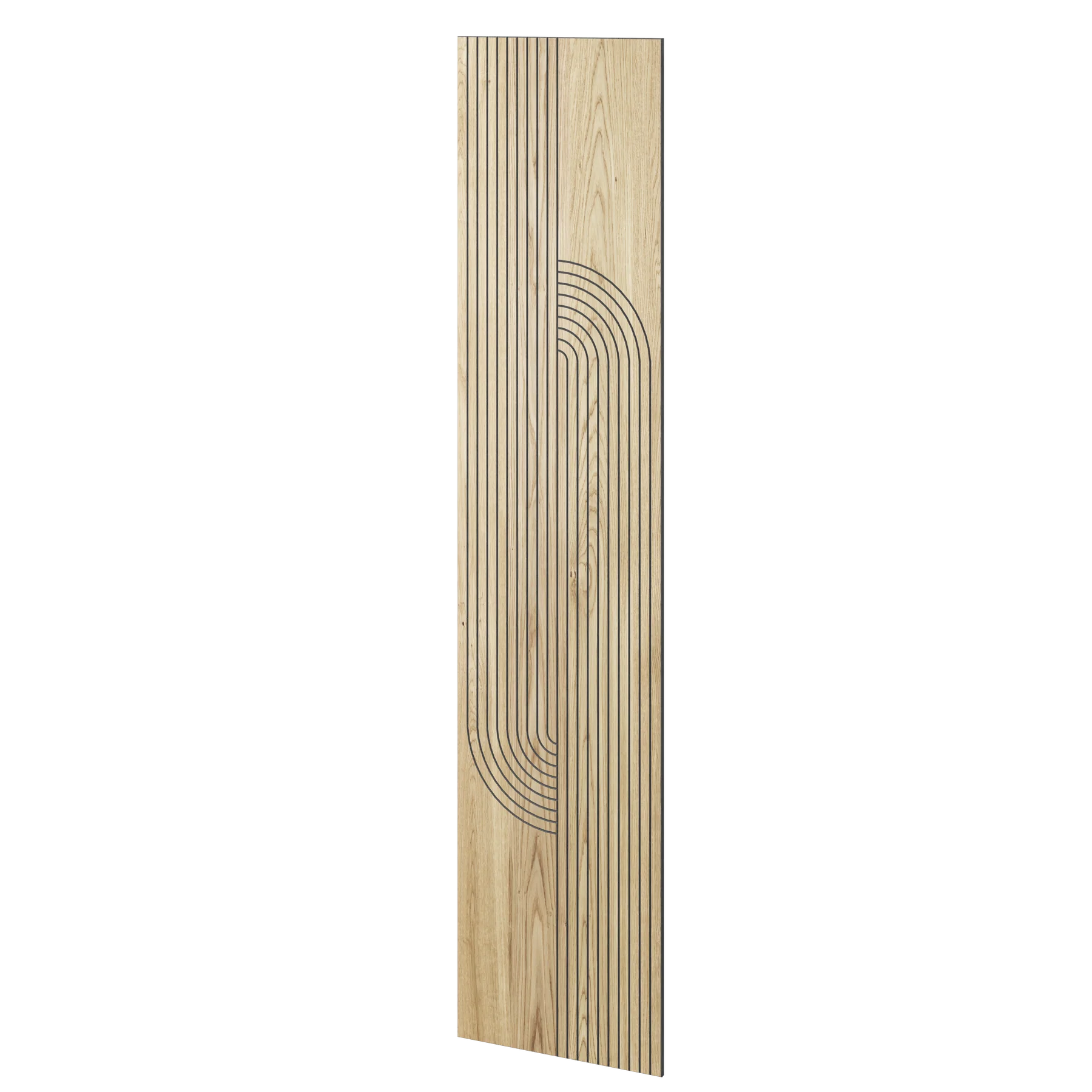 Gefräste Lamellenplatte 60x275