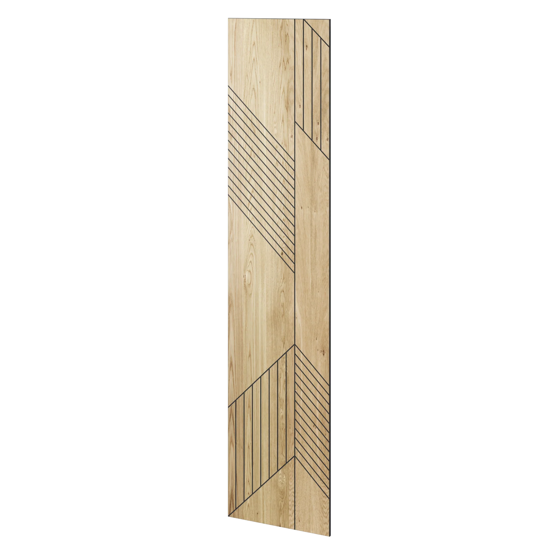 Gefräste Lamellenplatte 60x275