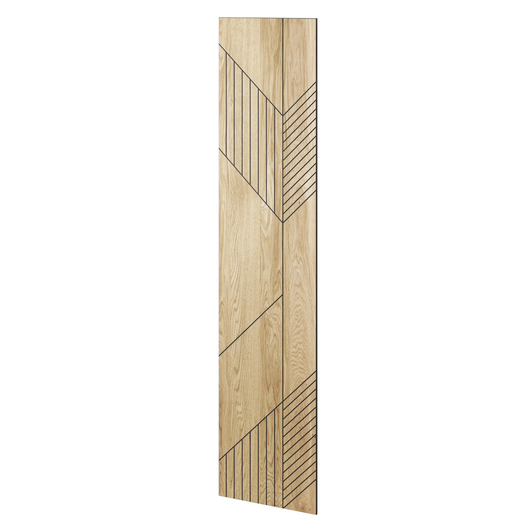 Gefräste Lamellenplatte 60x275