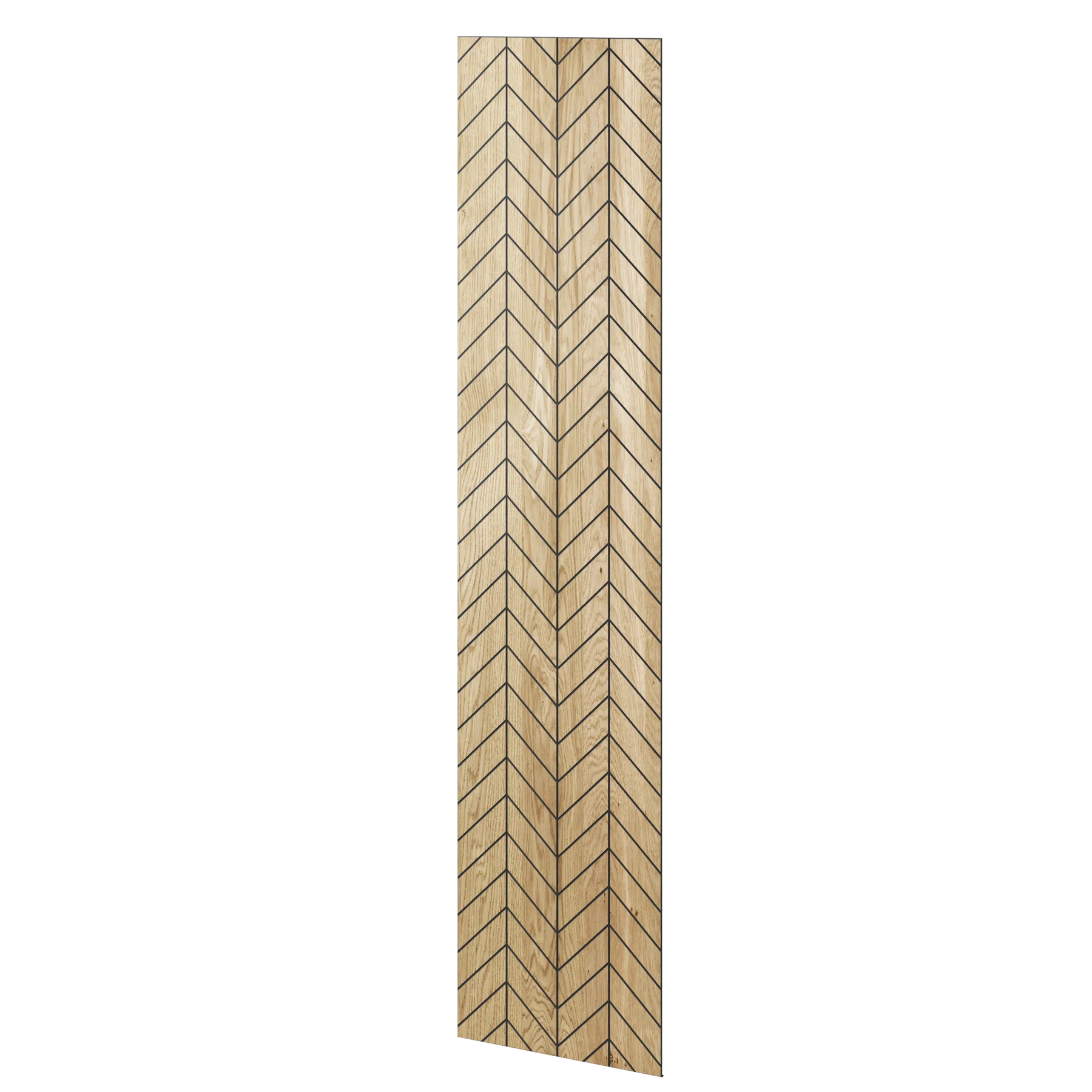 Gefräste Lamellenplatte 60x275
