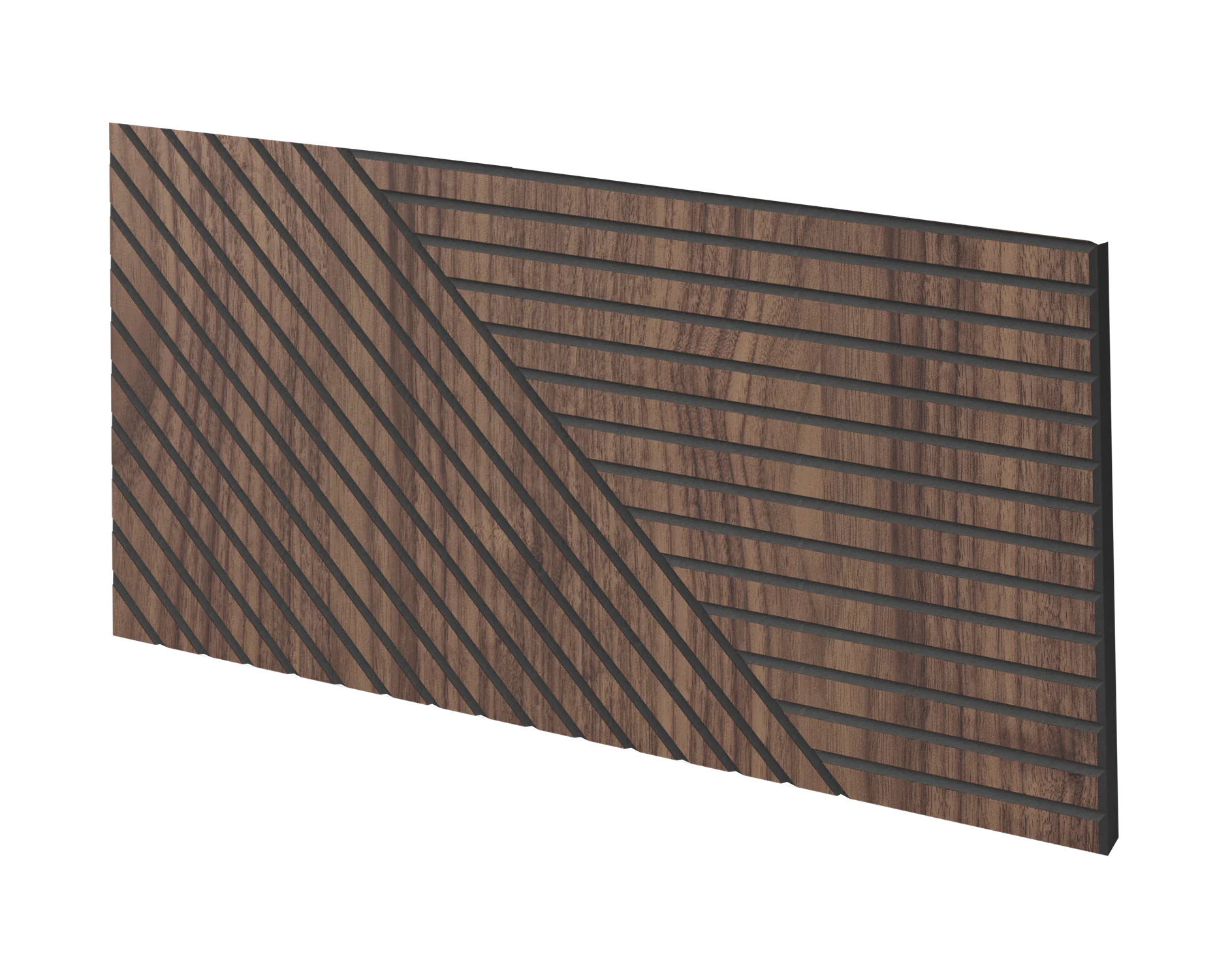 Gefräste Lamellenplatte 60x30