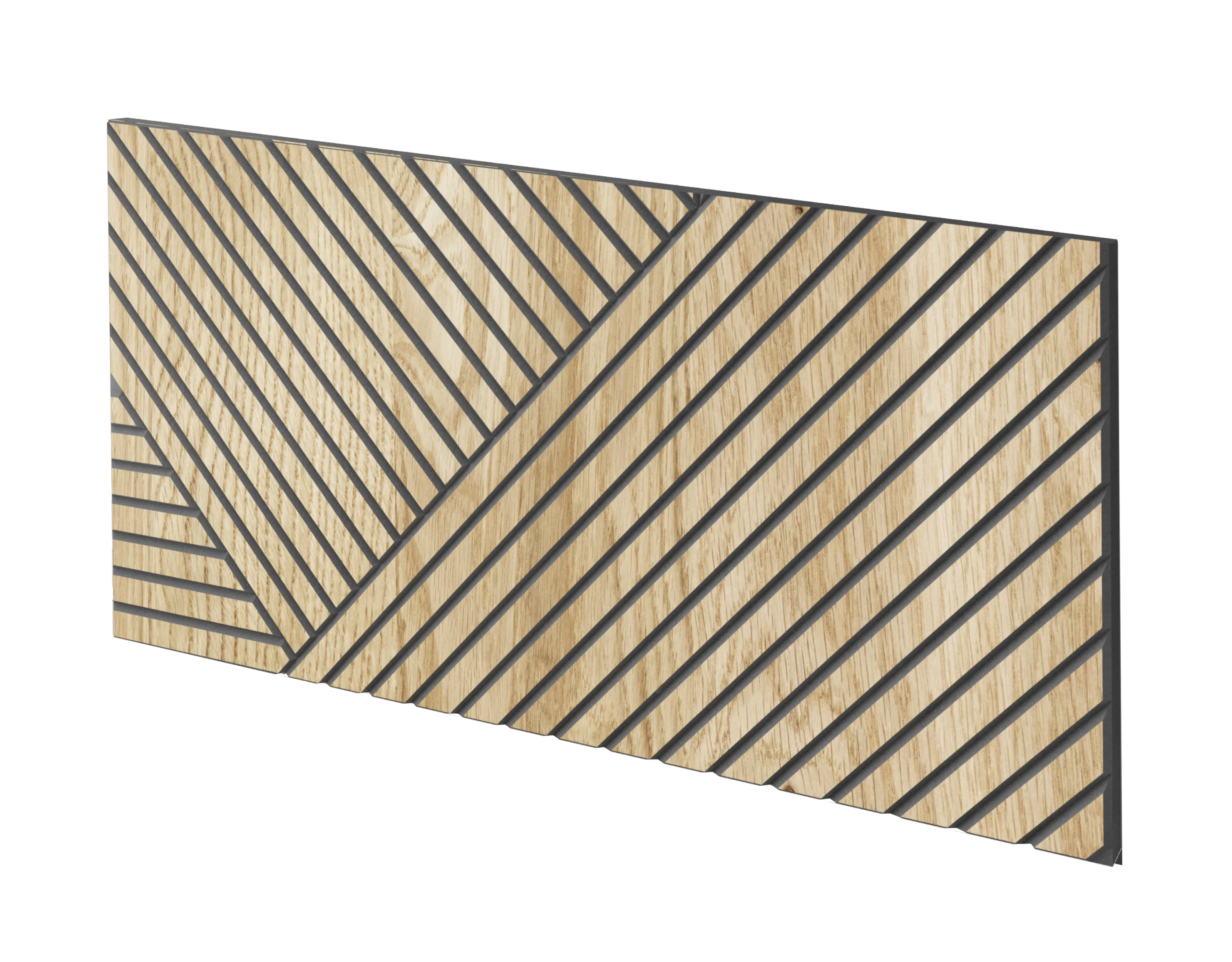 Gefräste Lamellenplatte 60x30