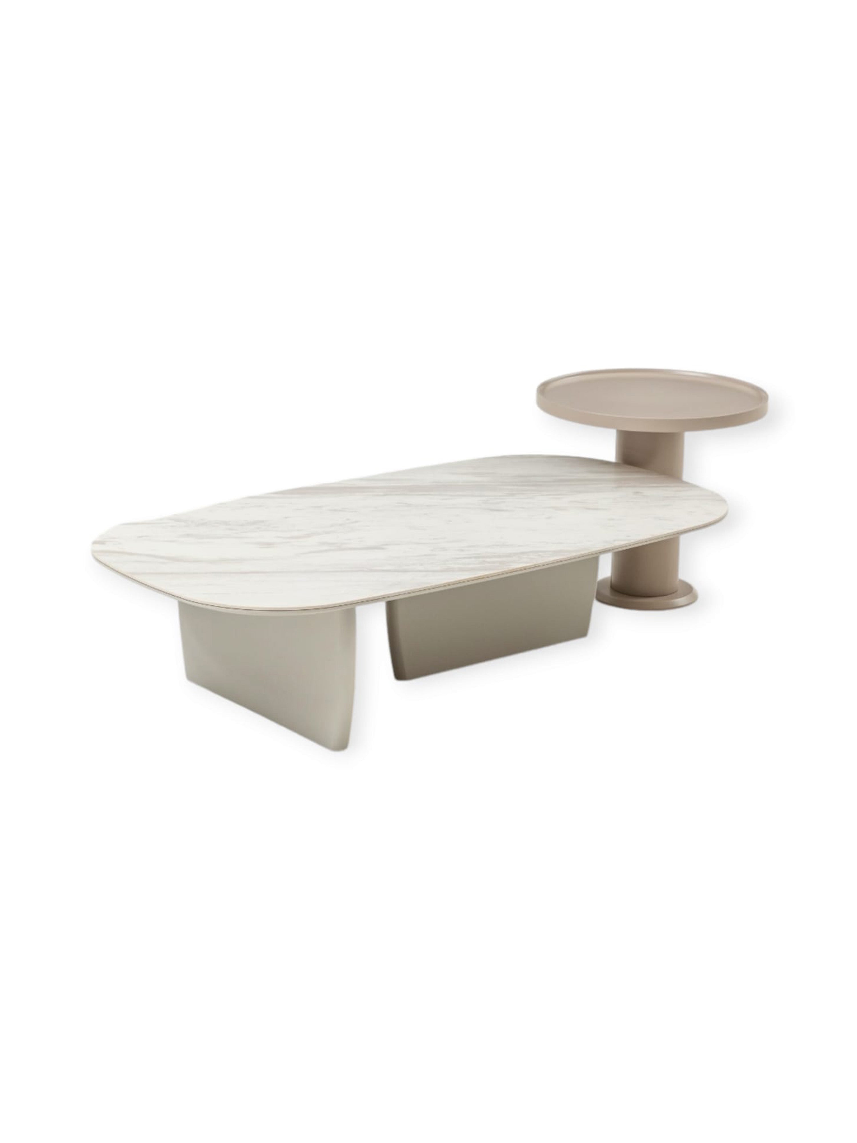 Delta Couchtisch Porcelain