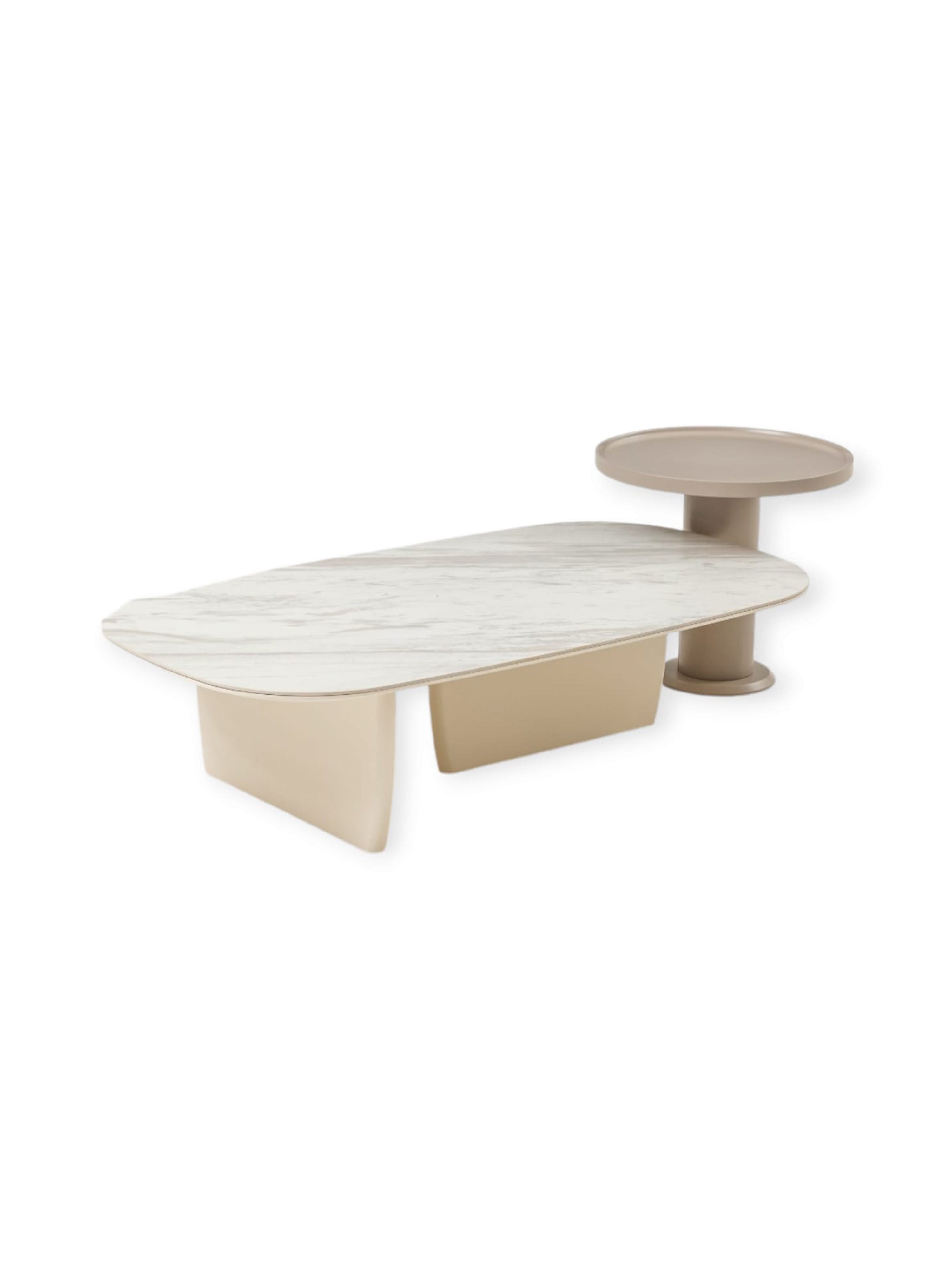 Delta Couchtisch Porcelain