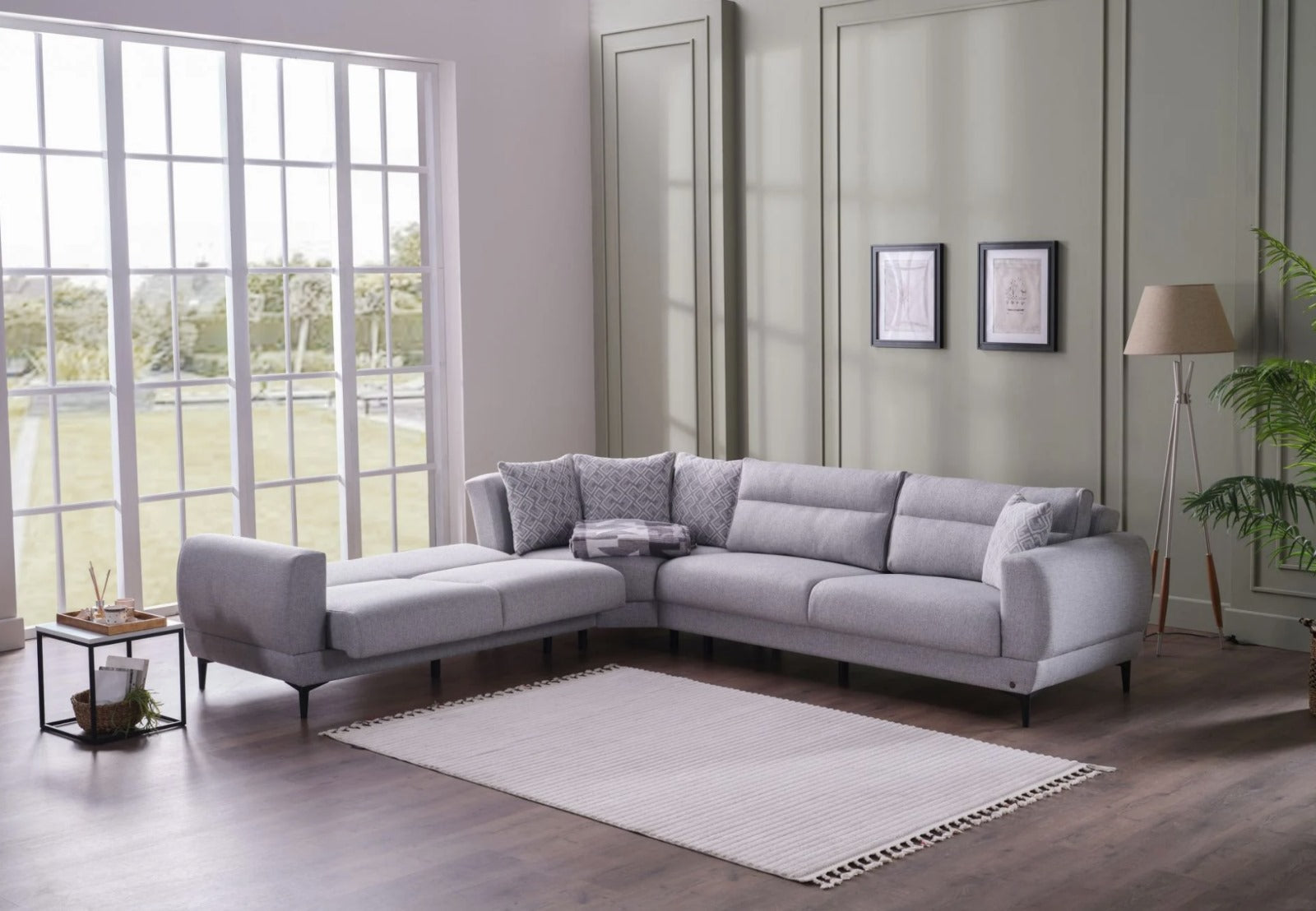 Metropol Ecksofa Grau