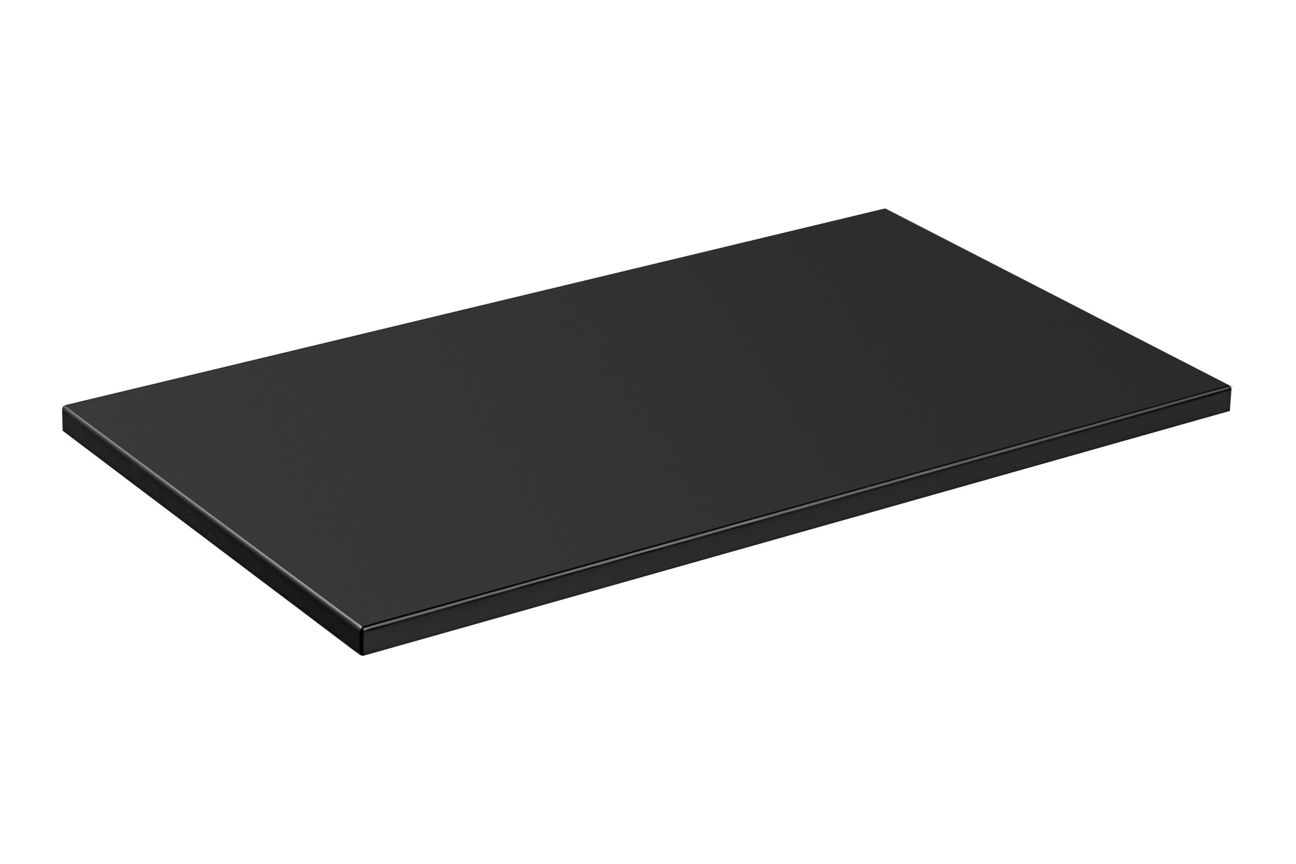 Adel Arbeitsplatte 80 cm Schwarz Matt