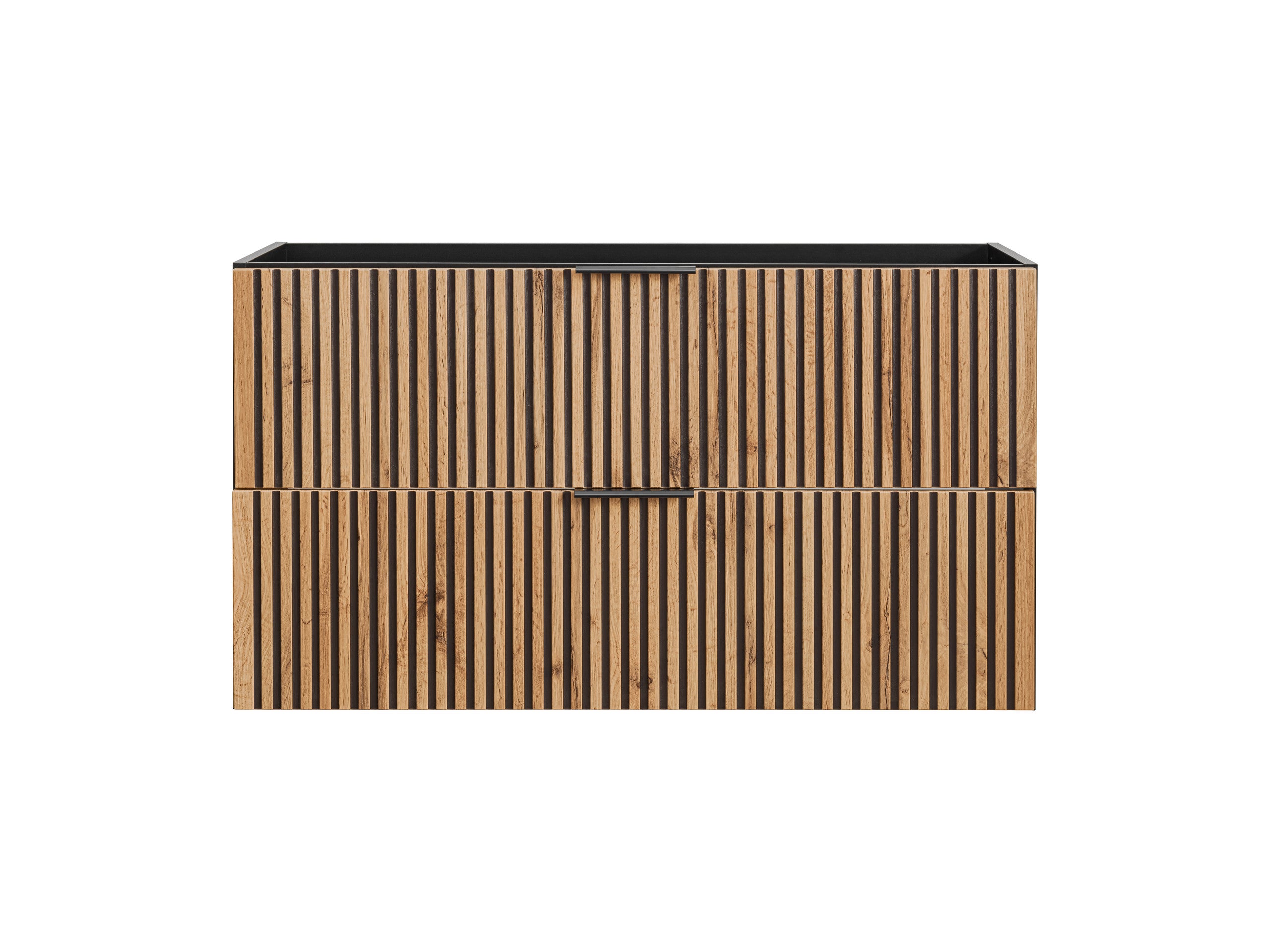 Xilo Unterschrank für Waschbecken, 100 cm, 2 Schubladen
