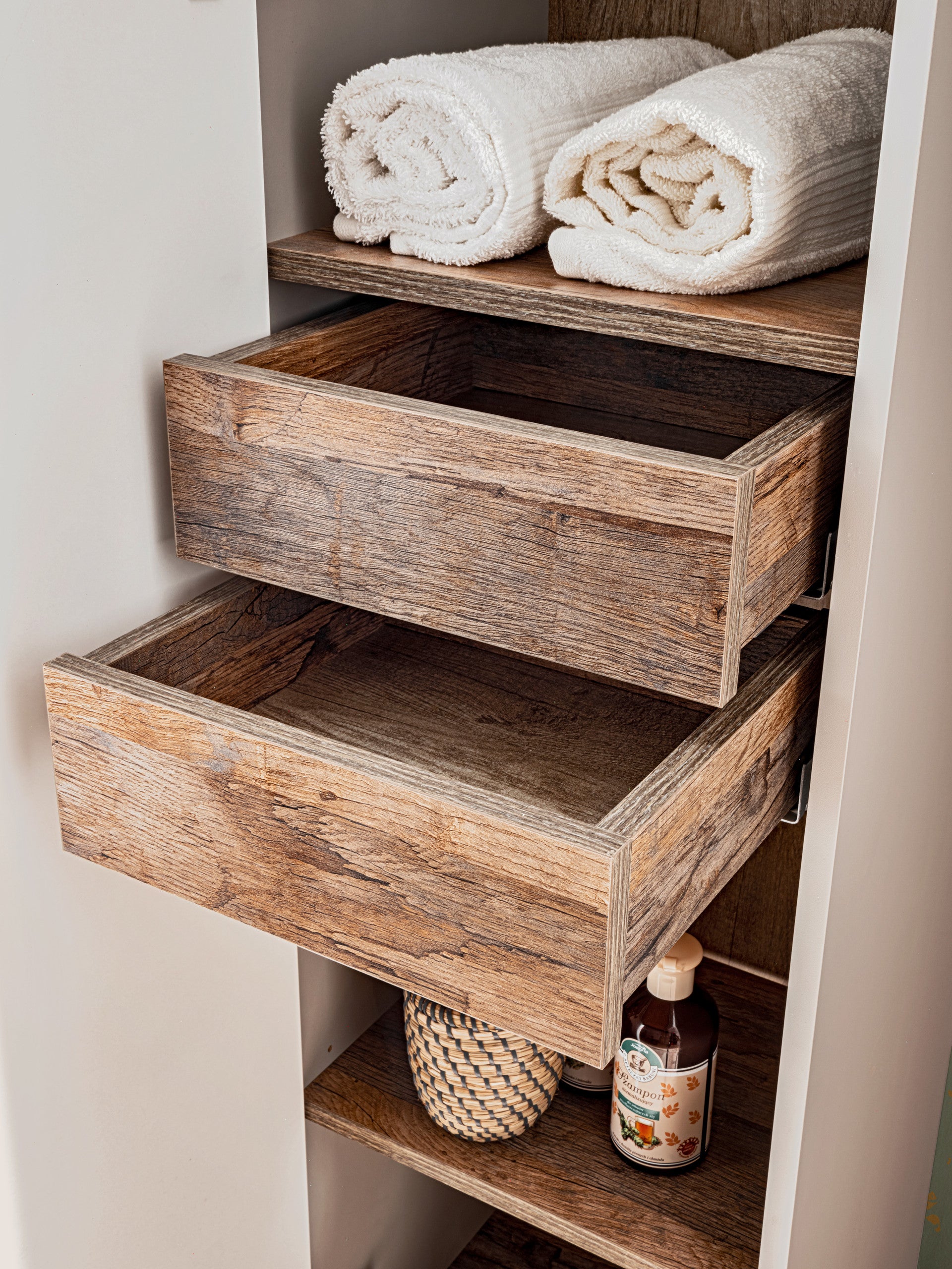 Santa Hochschrank 1 Tür 2 Schubladen Tongrau