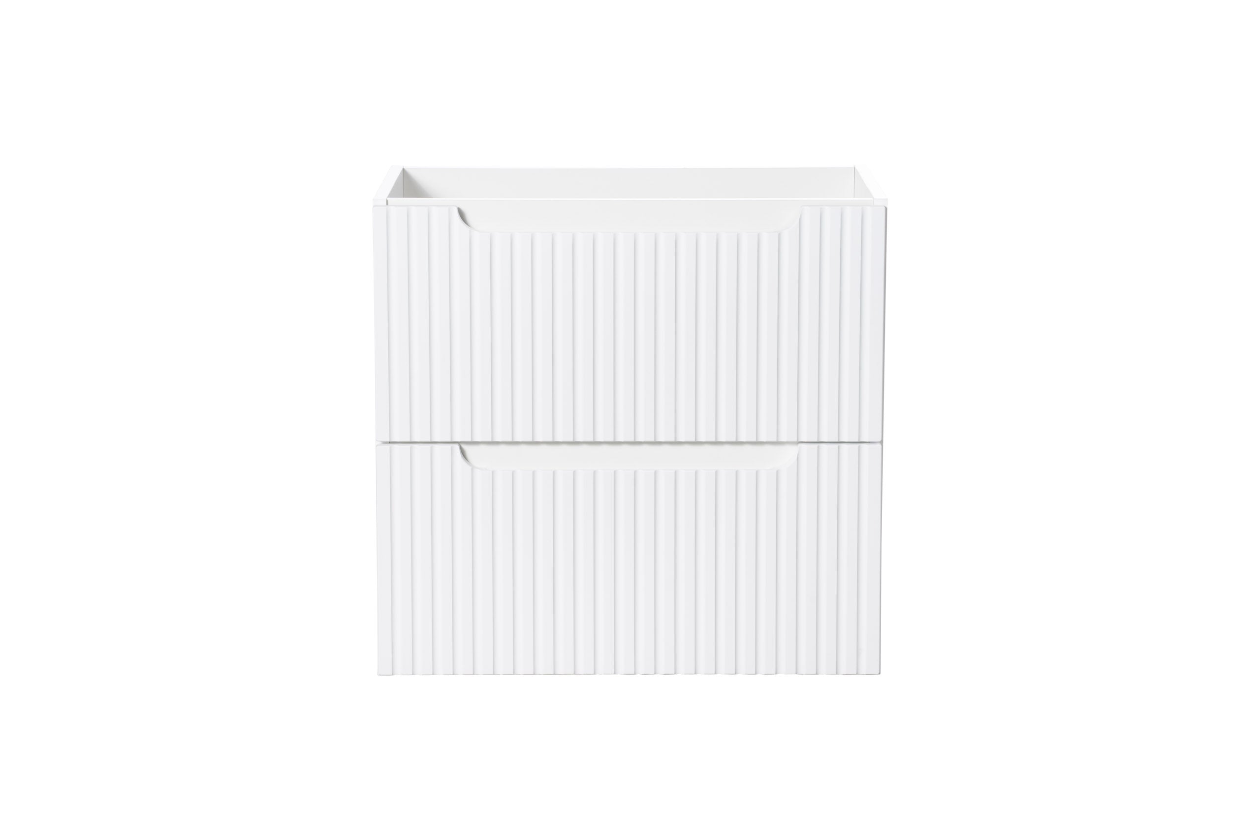 Nova Unterschrank für Waschbecken, 60 cm, 2 Schubladen Weiß