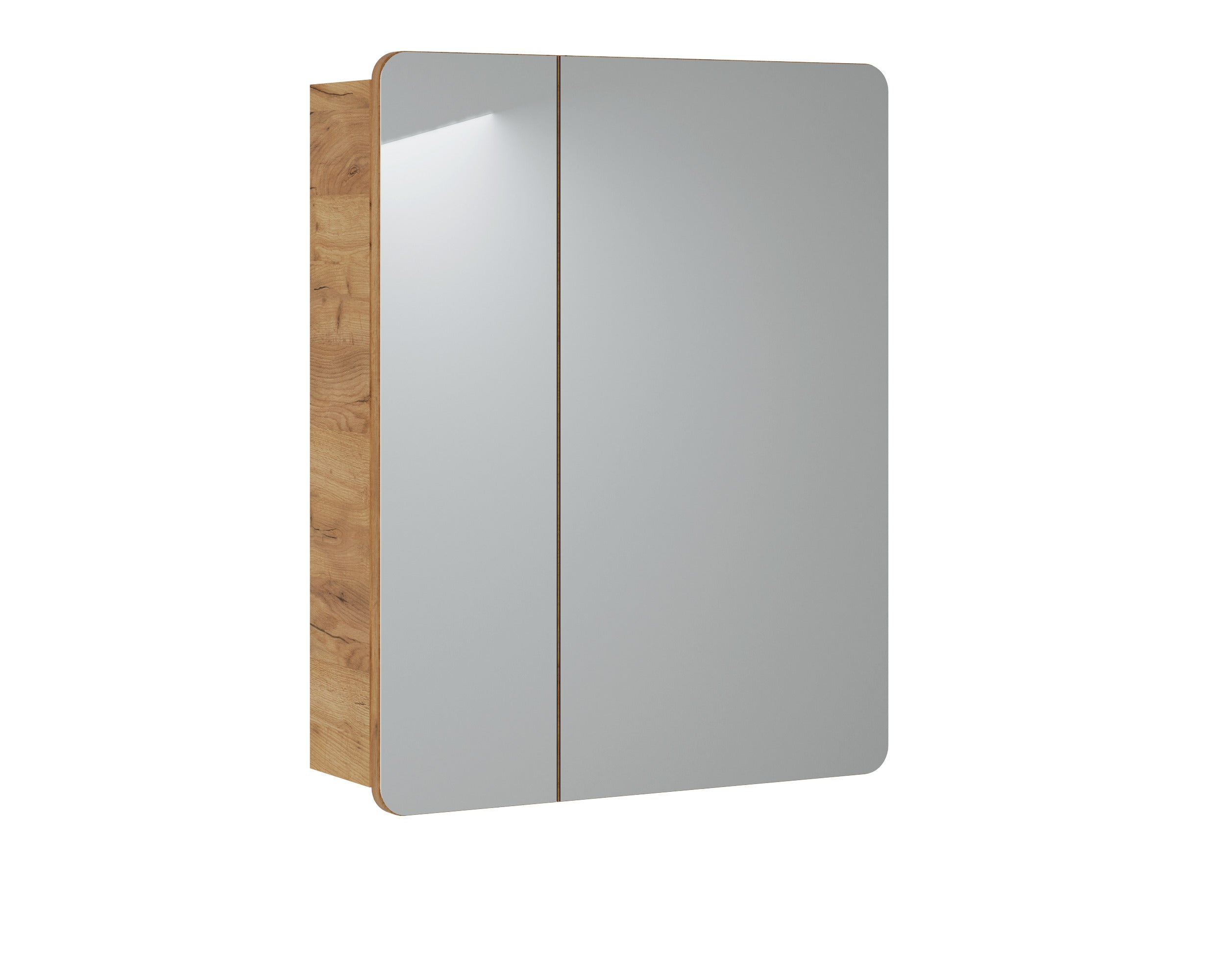 Aruba Spiegelschrank 60 cm 2 Türen