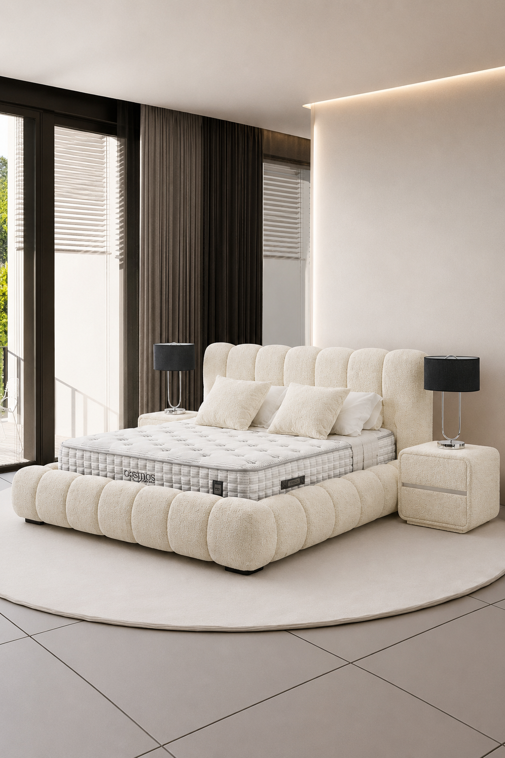 Cosmos Nebras Bett mit Bettkasten