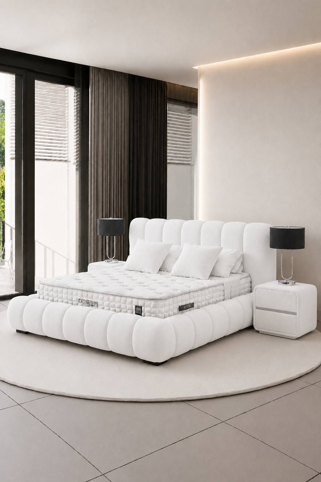Cosmos Nebras Bett mit Bettkasten