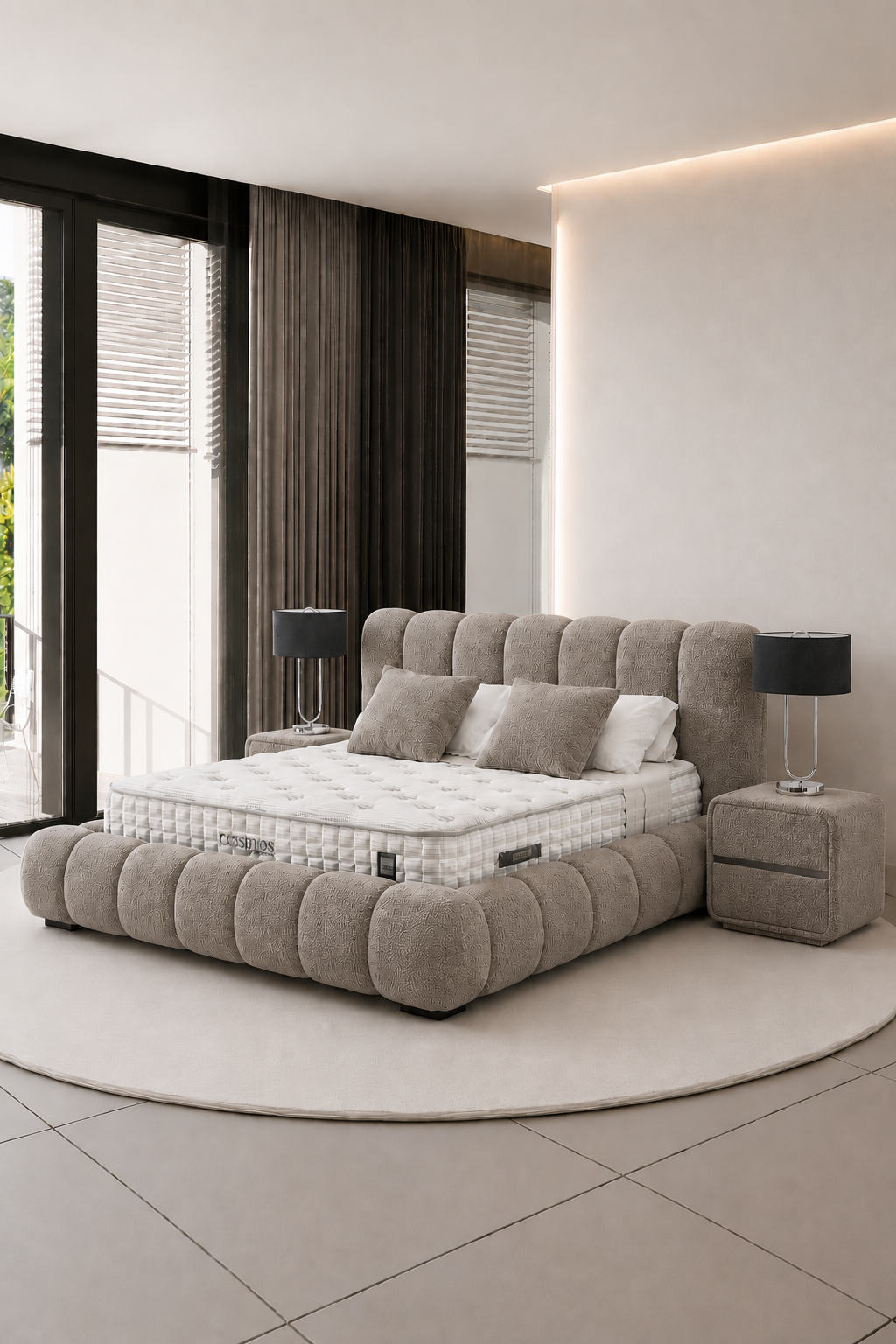 Cosmos Nebras Bett mit Bettkasten