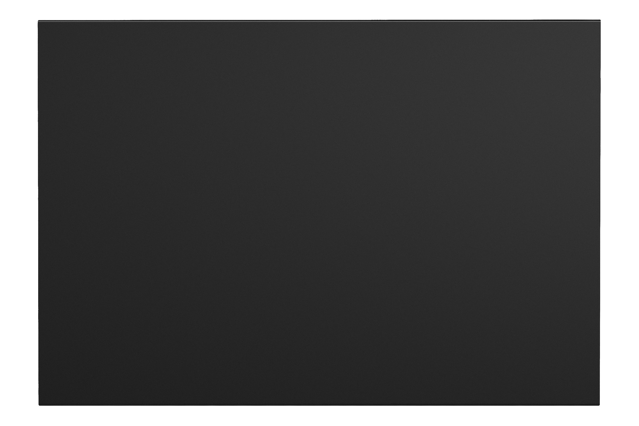 Nova Arbeitsplatte 50 cm Schwarz Matt