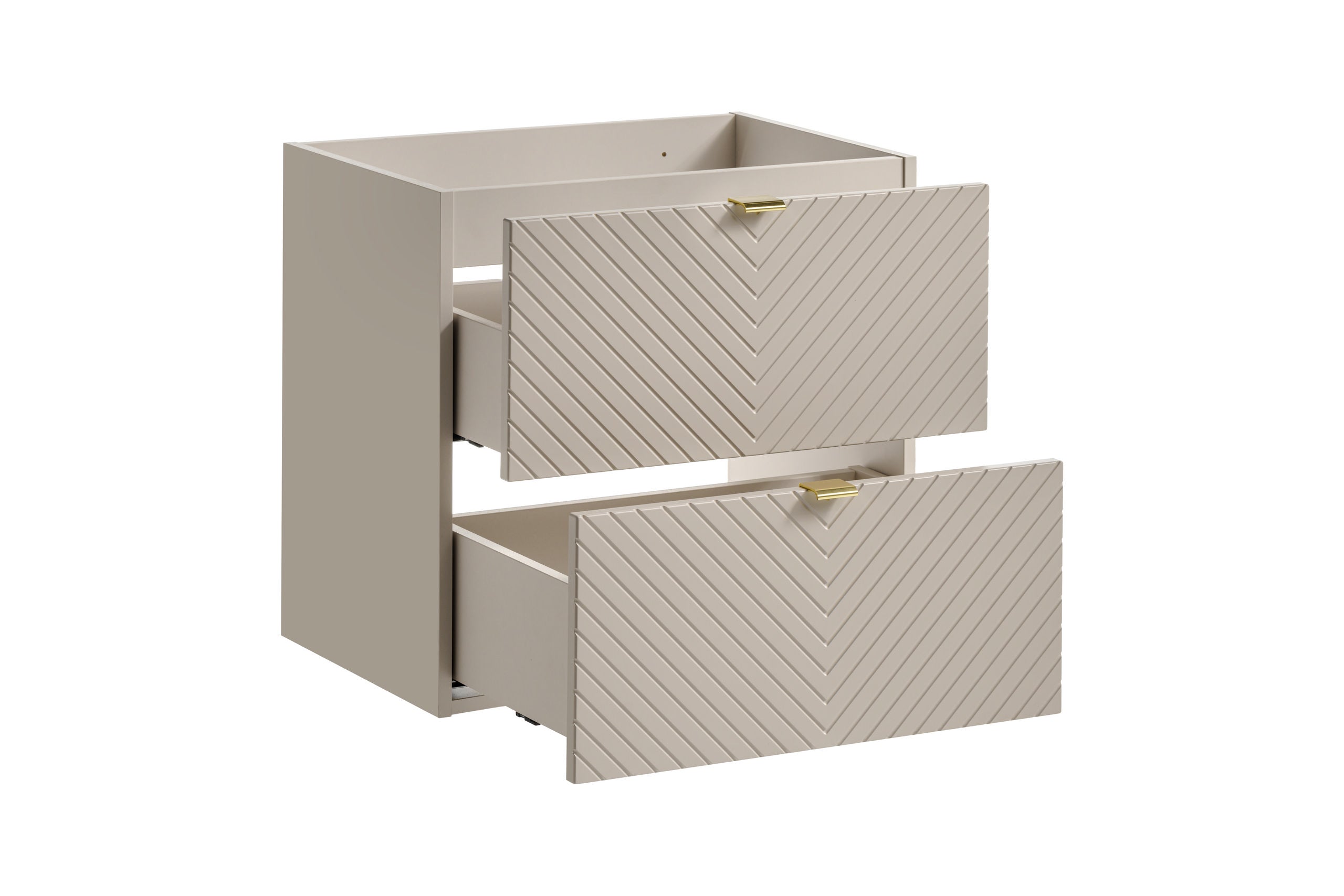 Viva Unterschrank für Waschbecken, 60 cm, 2 Schubladen
