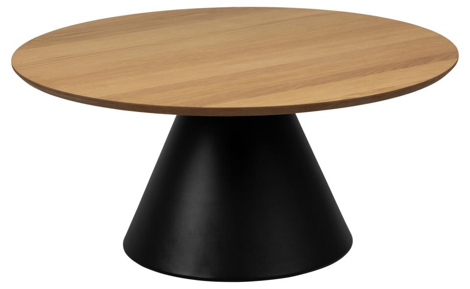 Runder Holz Couchtisch Soli Eiche