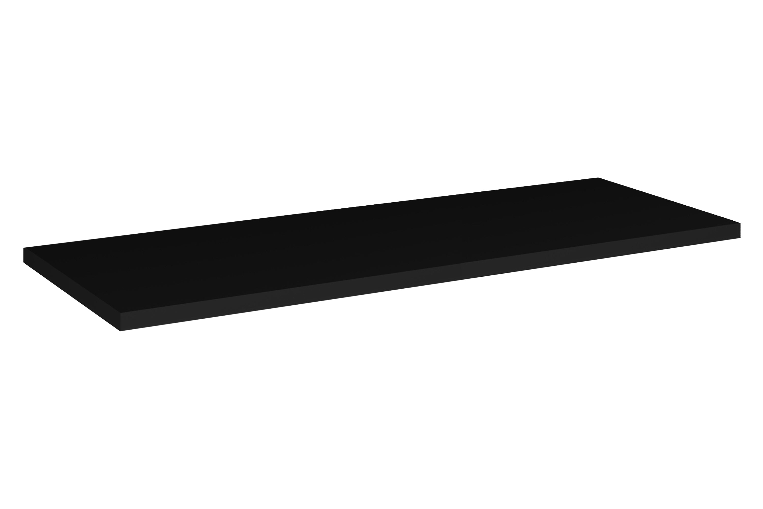 Nova Arbeitsplatte 100 cm Schwarz Matt