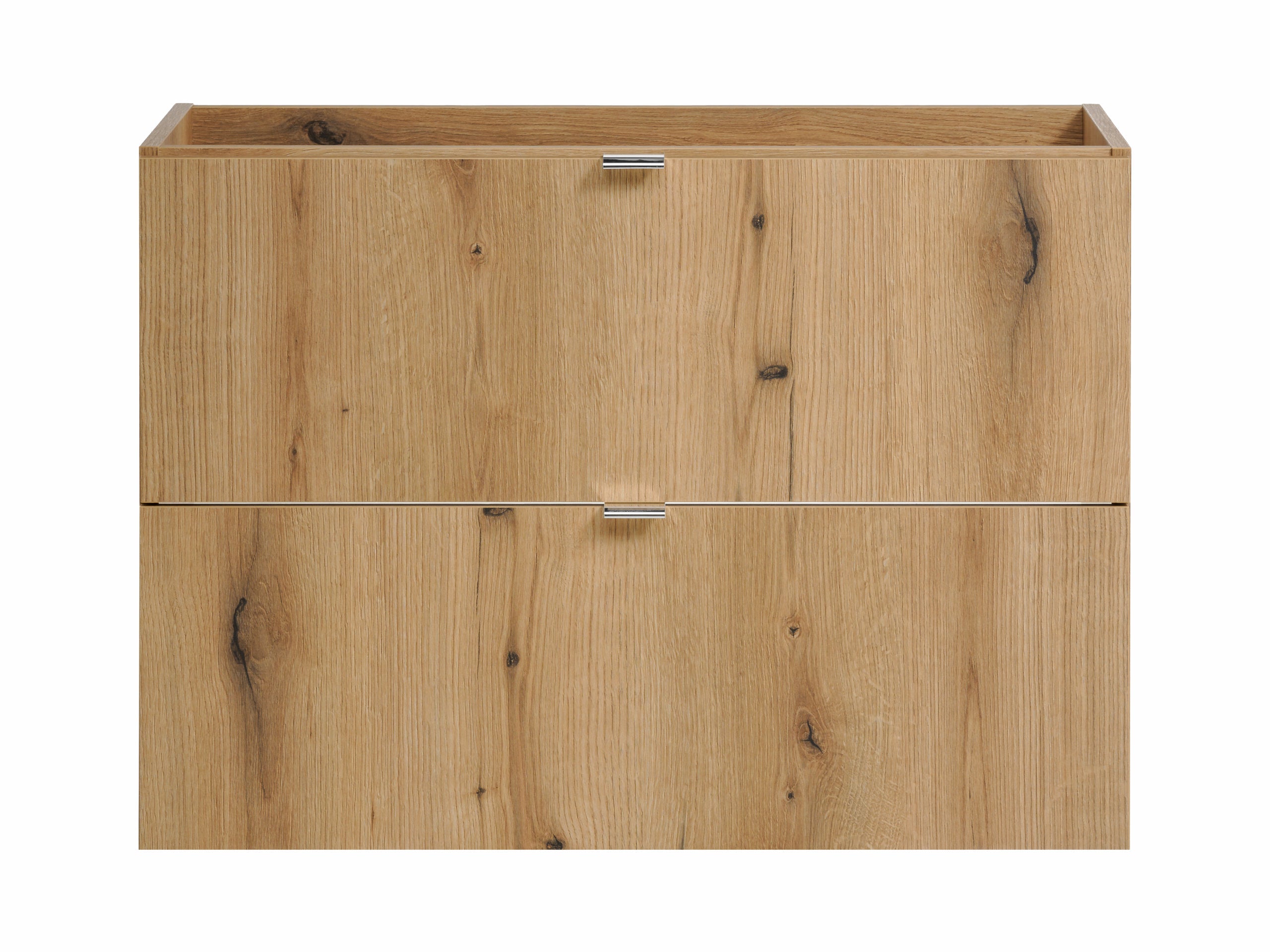 Nova Unterschrank für Waschbecken, 80 cm, 2 Schubladen Coast Evoke Eiche