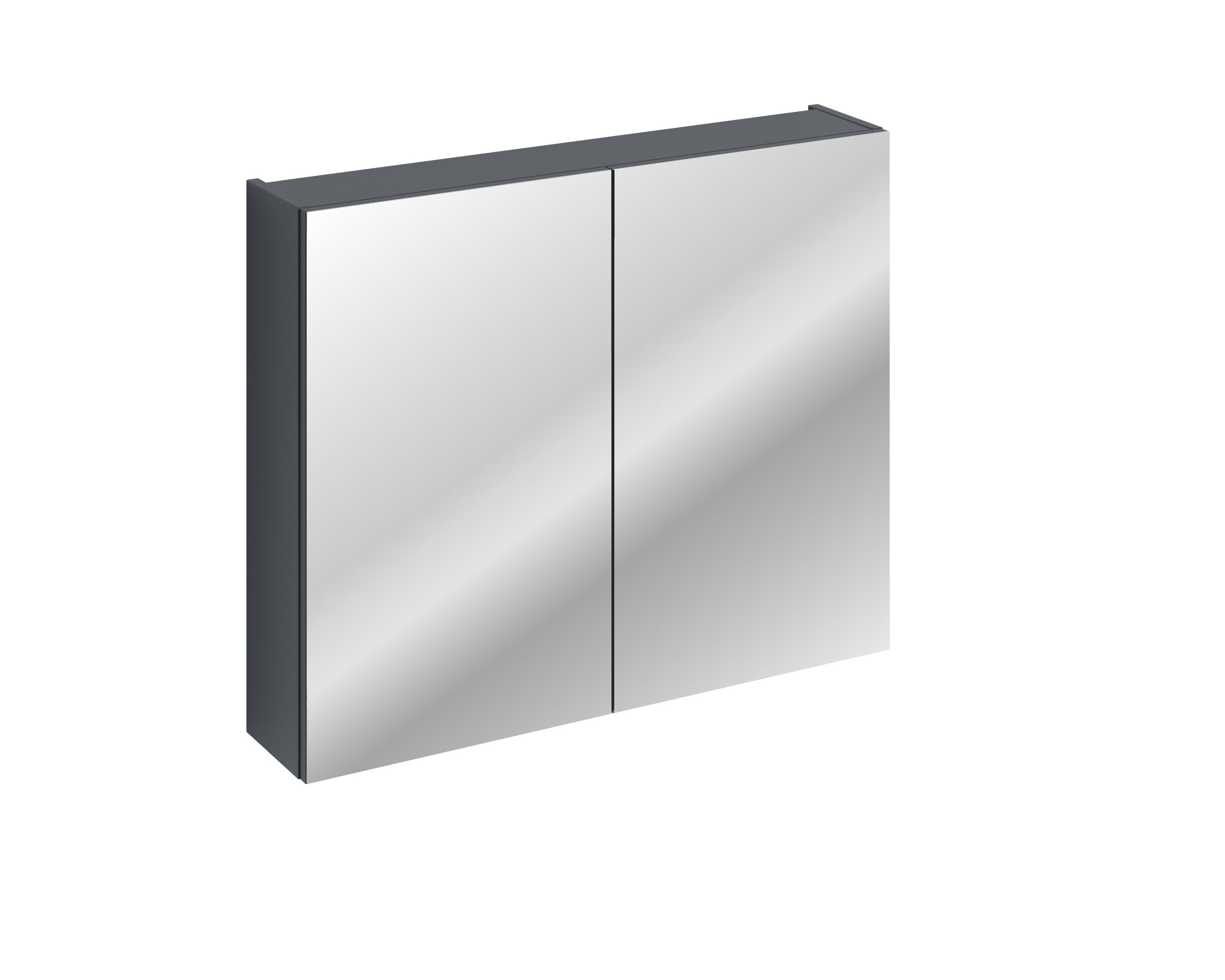 Santa Spiegelschrank 80 cm, 2 Türen Indigoblau