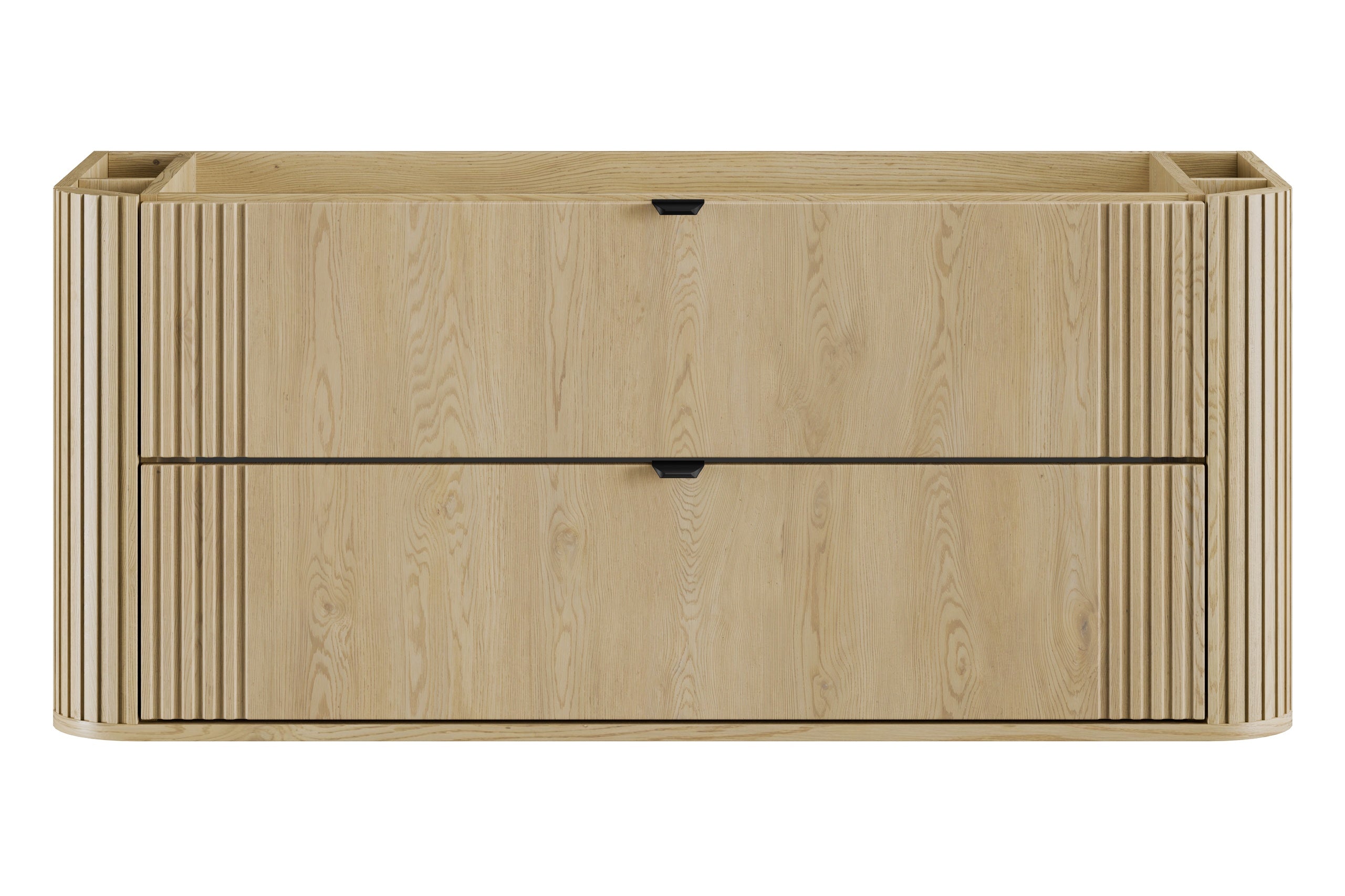 Ovalia Waschbeckenunterschrank 120 cm 2 Schubladen