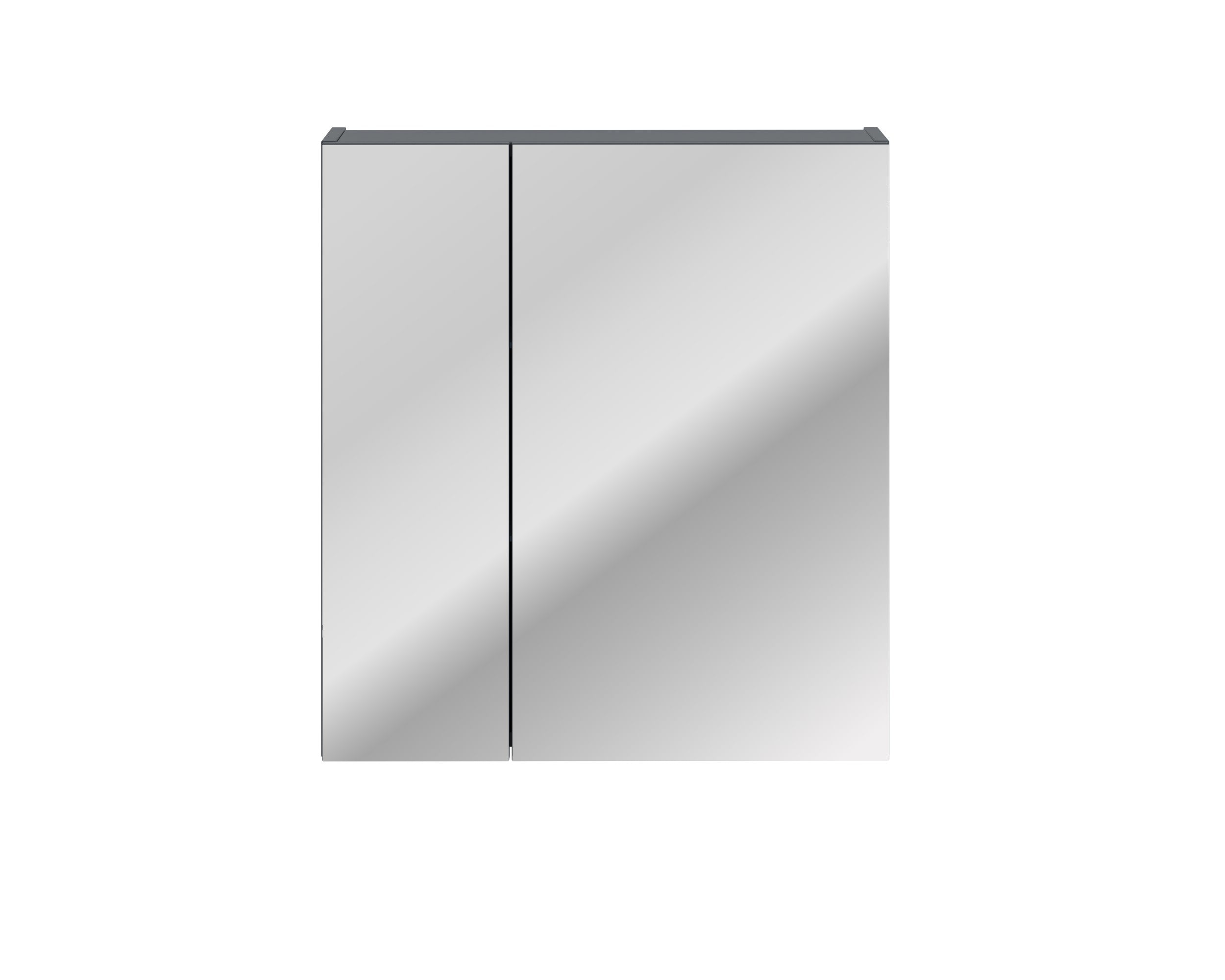 Santa Spiegelschrank, 60 cm, 2 Türen Indigoblau