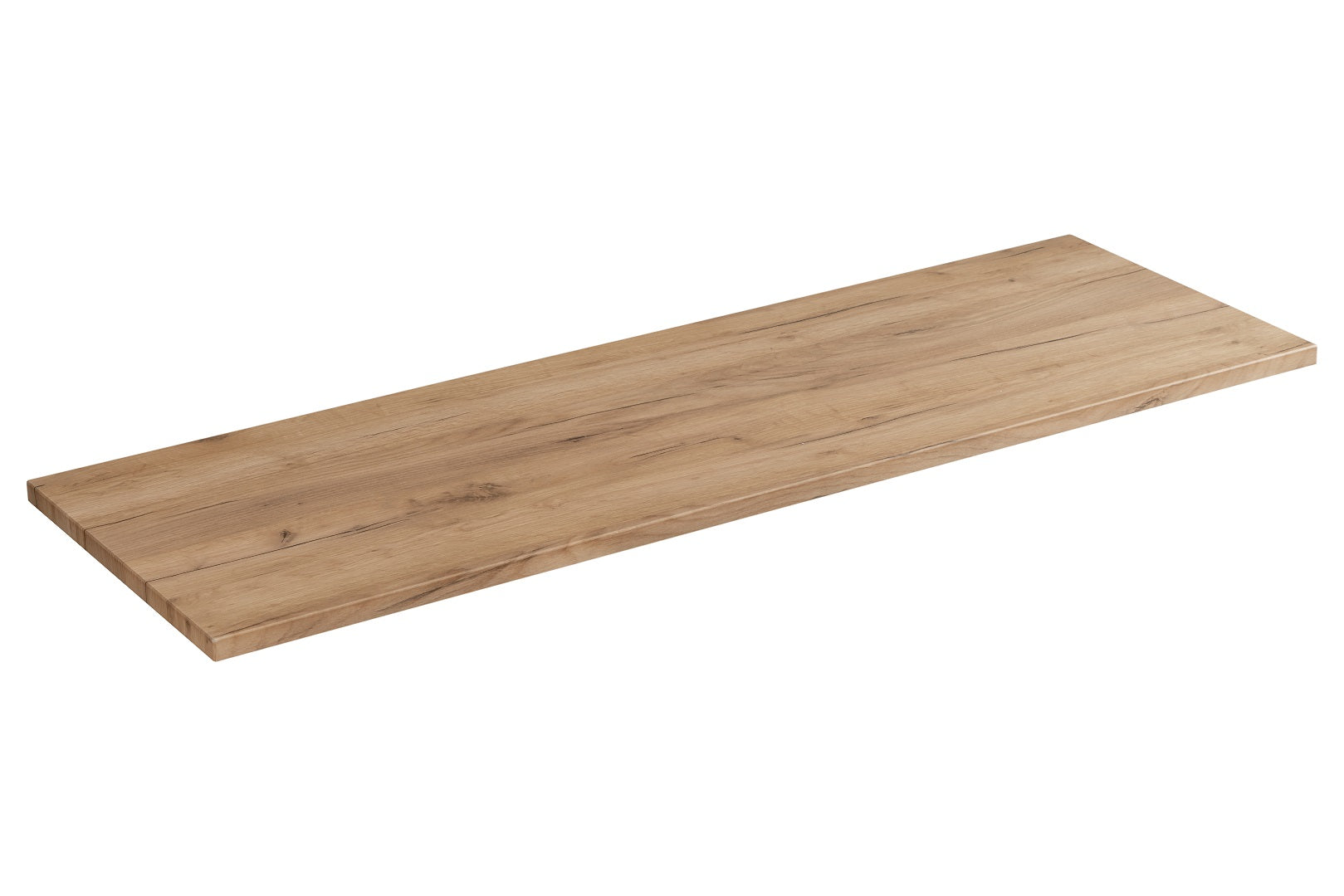 Capri Arbeitsplatte 140 cm Goldene Handwerkseiche