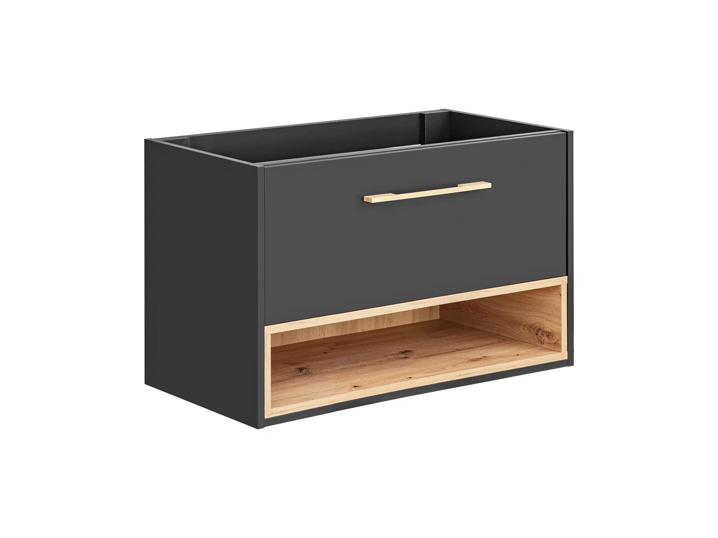 Borneo Waschbeckenunterschrank 80 cm, 1 Schublade