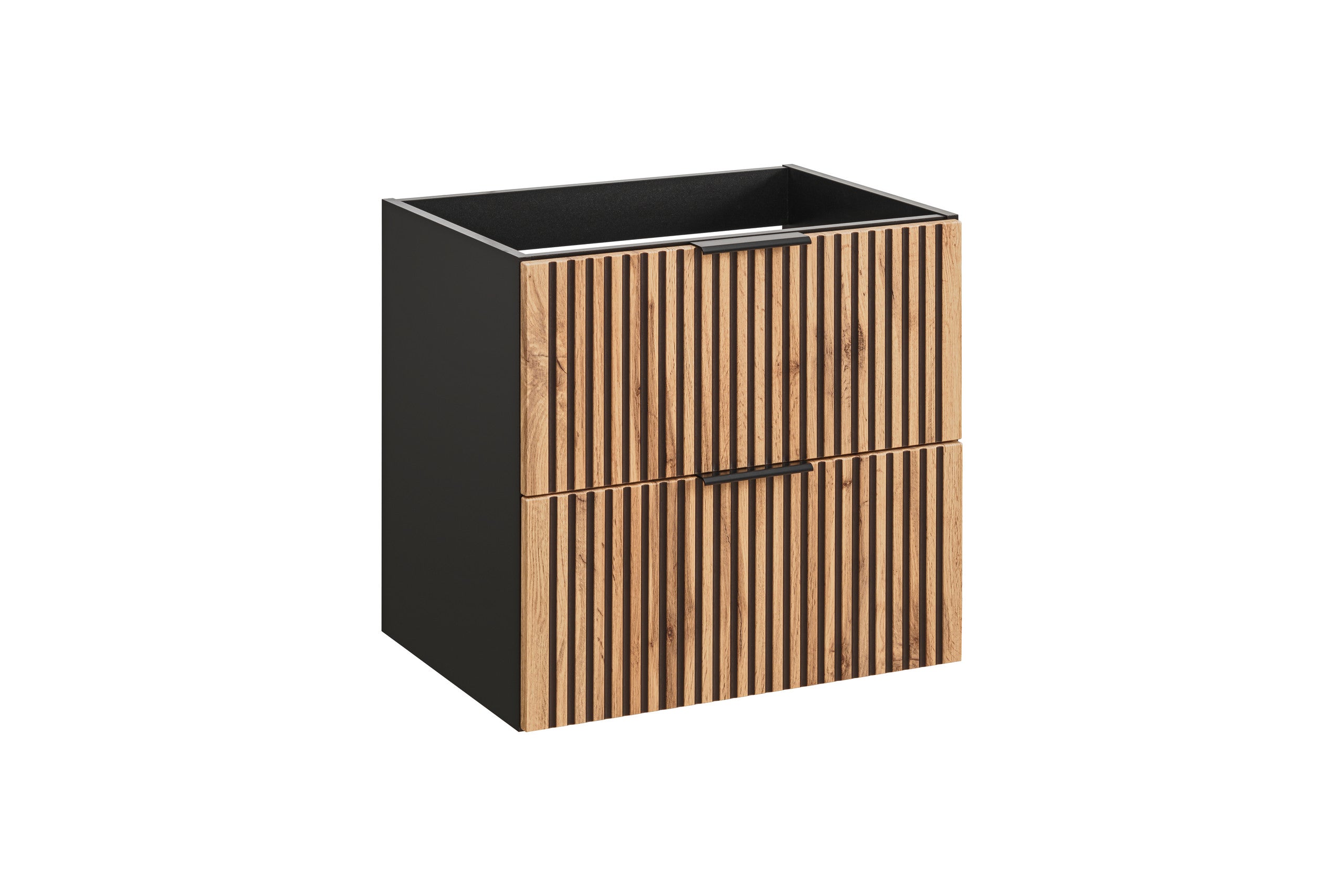 Xilo Unterschrank für Waschbecken, 80 cm, 2 Schubladen