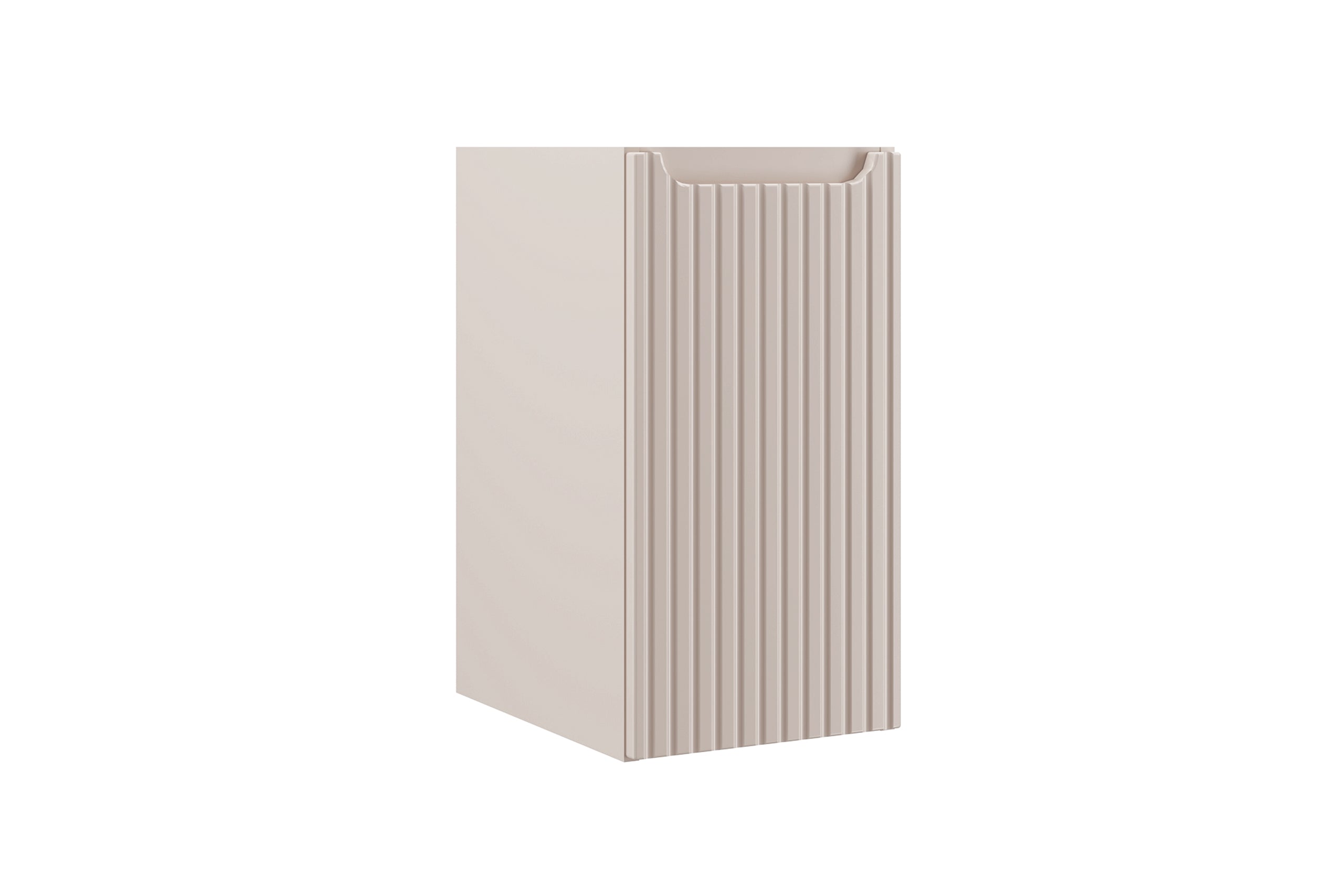 Nova Seitenschrank 30 cm 1 Tür Kaschmir Matt