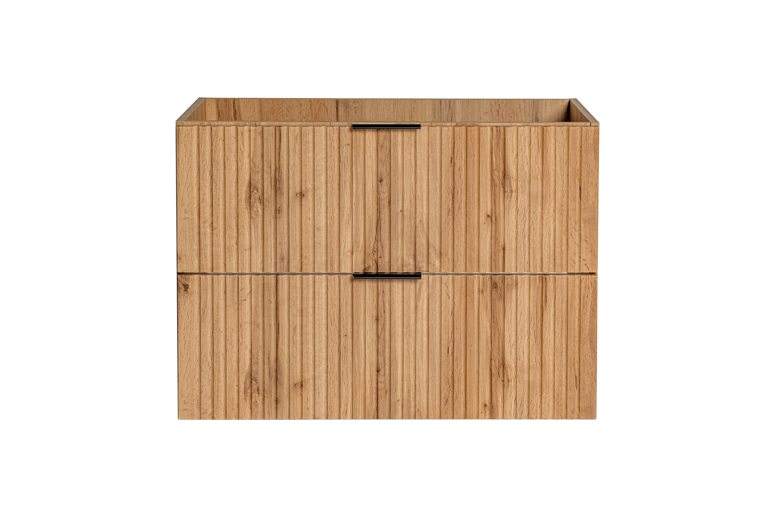 Adel Unterschrank für Waschbecken 80 cm, 2 Schubladen Wotan Eiche