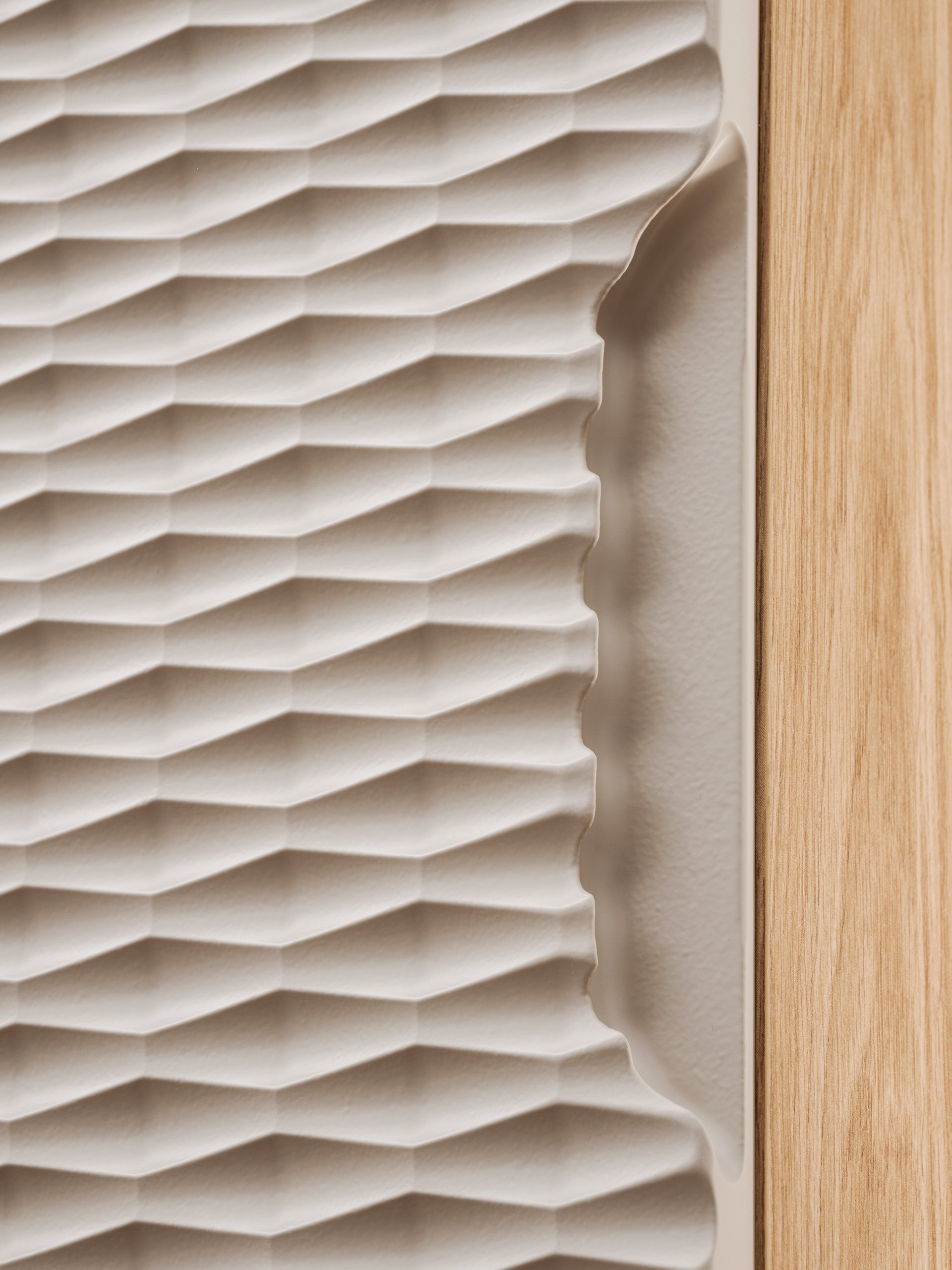 Ocean Oberschrank Qubik 35X35Cm 1 Tür Beige, Eiche geölt