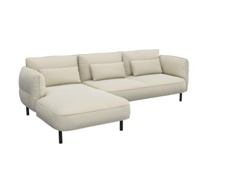 Cortona 2,5 Sitzer Chaiselong