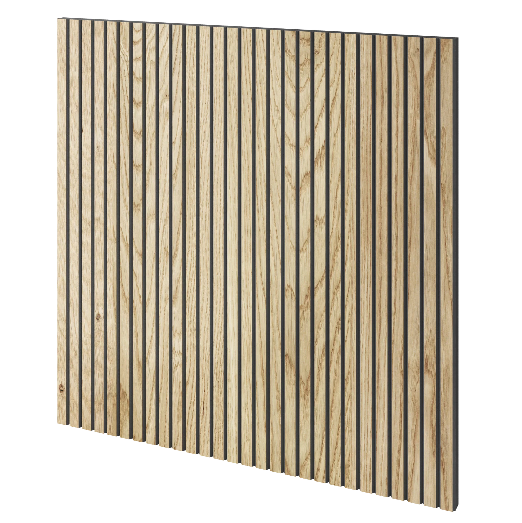 Gefräste Lamellenplatte 60x60